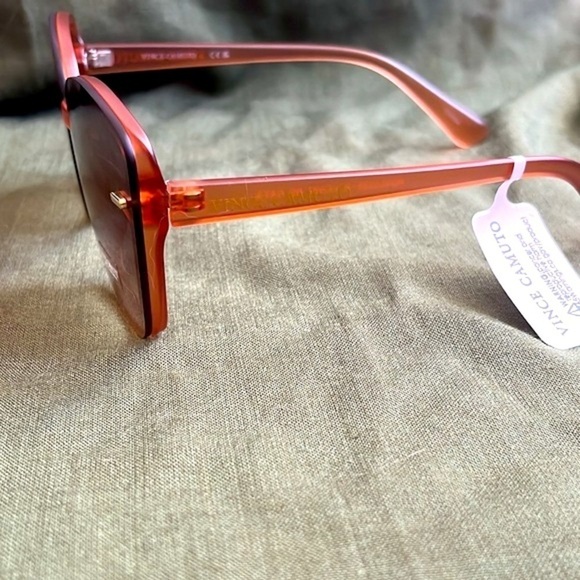 Brand New Vince Camuto Oversized Cat Eye Sunglasses Translucent Frame Gradient main image 15